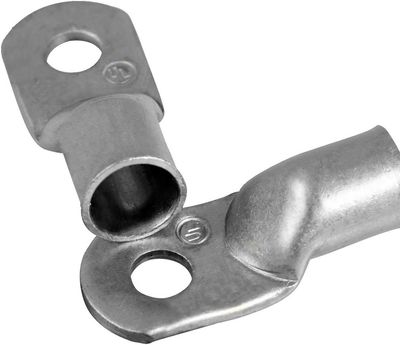 Heavy Duty Tinned Lugs #6 - 3/8&quot; 2/pk