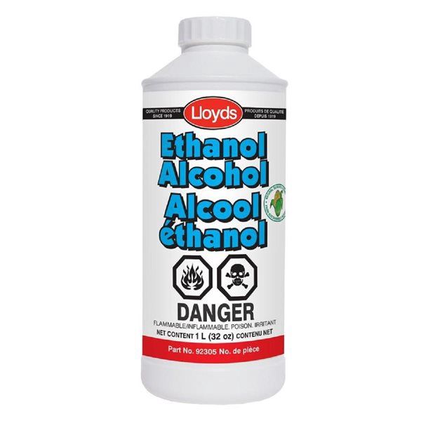 Alcohol Ethanol For Pressurized and Non-pressurized Stoves 1L