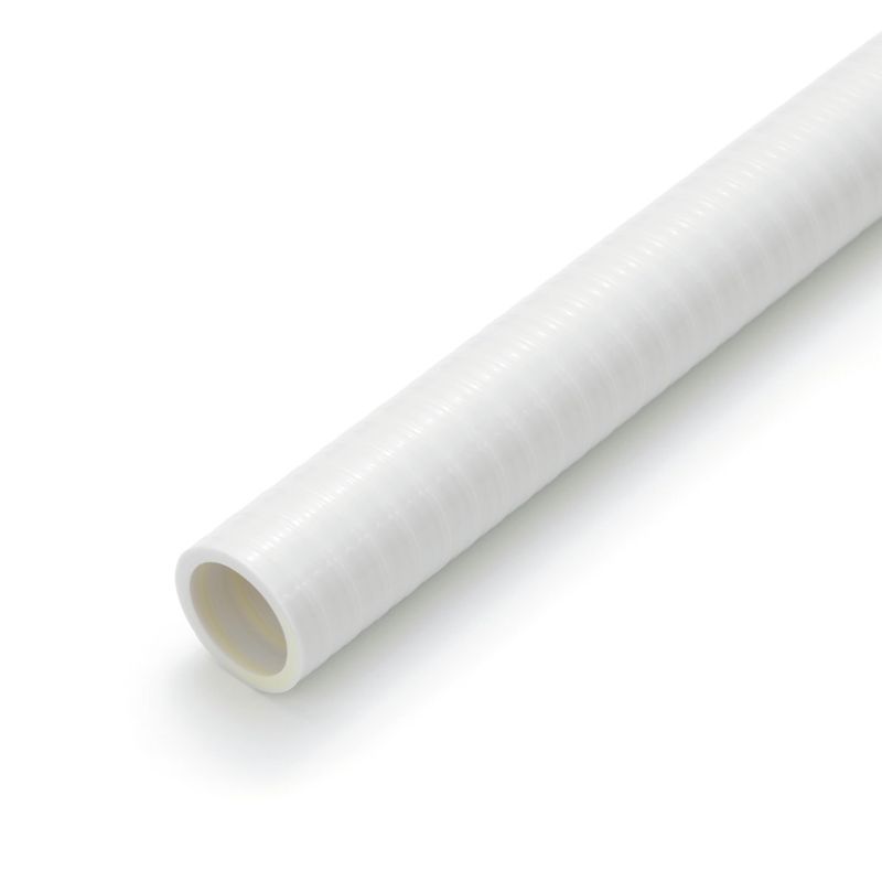 Sanitary Hose 3/4&quot; White / Foot
