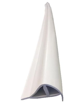 Dock Bumper Single Ridge With 1&quot; Lip  8&#39;