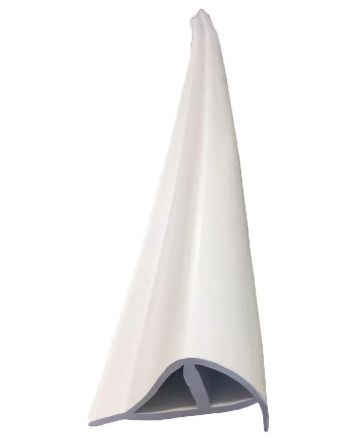 Dock Bumper Single Ridge With 1&quot; Lip  8&#39;