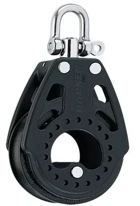 Block 75mm Single  Carbo Air With  Swivel (2660)