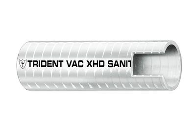 VAC X.H.D. Sanitary Hose 1&quot; White /Foot