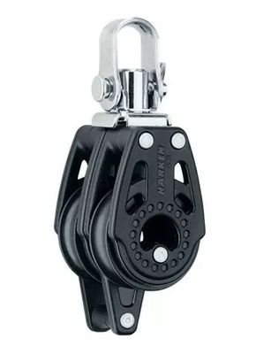 Block Double 29 mm Carbo Air  With Swivel and Becket  (343)