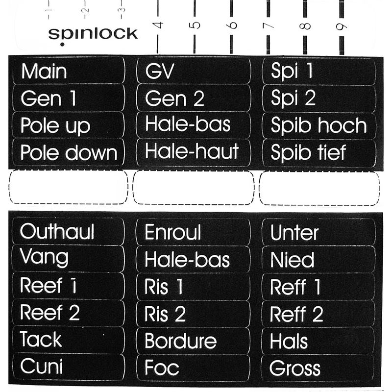 Clutch Labels For XAS And  XT