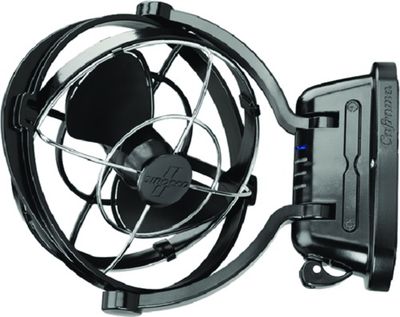 Sirocco ll Gimbal Fan 12/24V Black