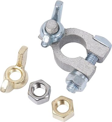 Positive and Negative Tinned Brass Battery Terminals