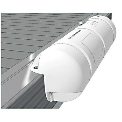Dock Bumper 3/4 Round  25cm x 90cm White