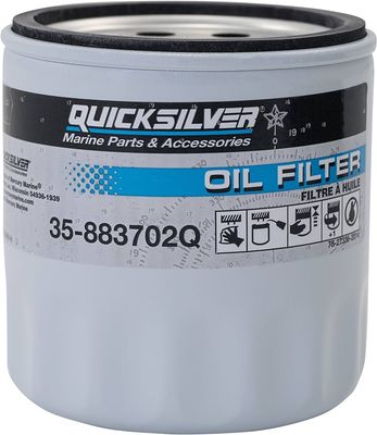 Mercury Oil Filter - Fits V6 - 4.3L GM Without Remote Oil Filter