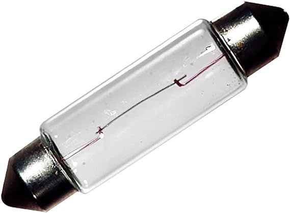 Festoon  Bulb 12V 0.74a  mini  1-1/2&quot;  (522122) 2/pk