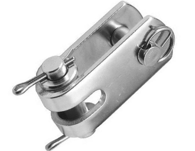 Toggle Double Jaw 1/2&quot;  Pin Stainless AISI 316 (250012)