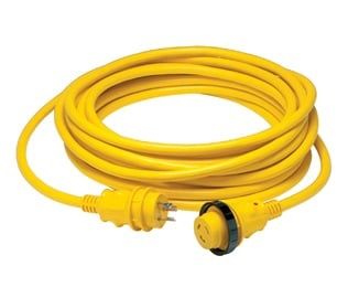 Power cord 12&#39;  With LED 30A