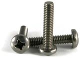 Pan Head Machine Screw  6-32 X 1.25&quot; Stainless