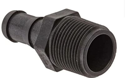 Hose Adaptor 1/2&quot; NPT to 5/8&quot; Barb