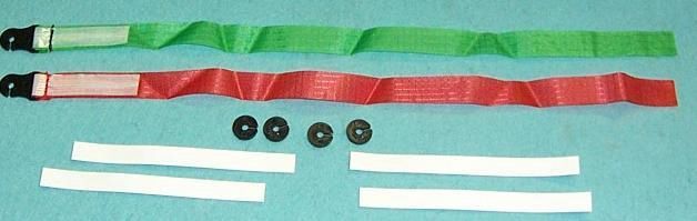 Tell Tails 1/4&quot; Red/Green