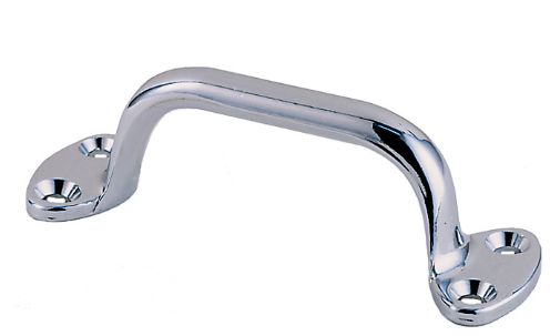 Stern Handles 6&quot; Chrome/Brass    2/pk