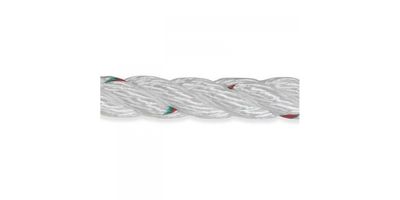 Pro-Set 3-Strand Nylon- 3/4&quot; White /Foot