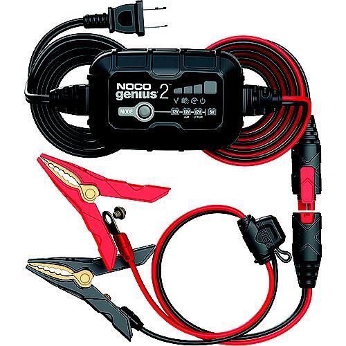 GENIUS2 Battery Charger And Maintainer, 2 Amp