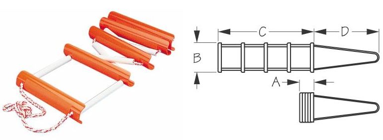 Emergency Ladder 5 Step