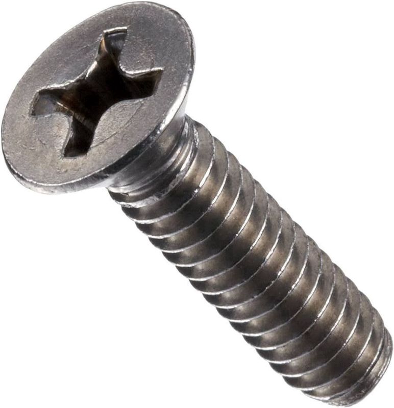 Flat Head Machine Screw  10-32 X 1.25&quot; Stainless