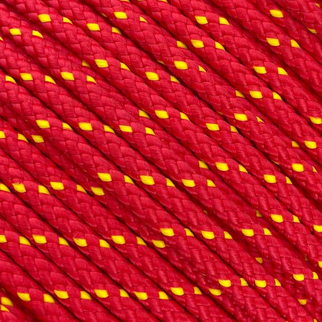 NovaLite  1/4&quot; (6 mm) Red With Yellow Trace /Foot