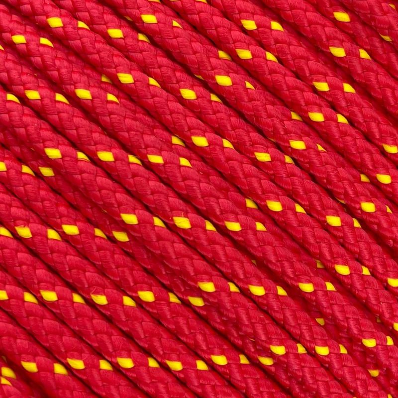 NovaLite  1/4&quot; (6 mm) Red With Yellow Trace /Foot