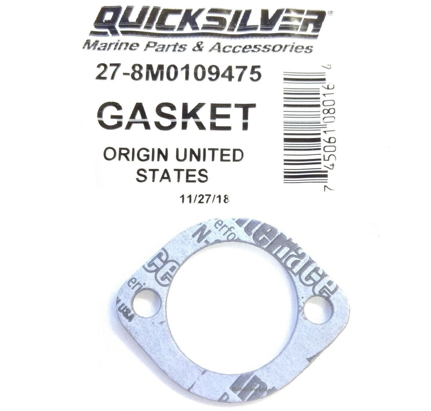 MerCruiser Bravo Gimbal Water Hose Nipple Quick Gasket