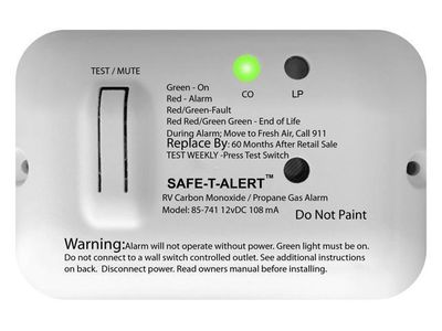 Dual Carbon Monoxide/ Propane Leak Detector