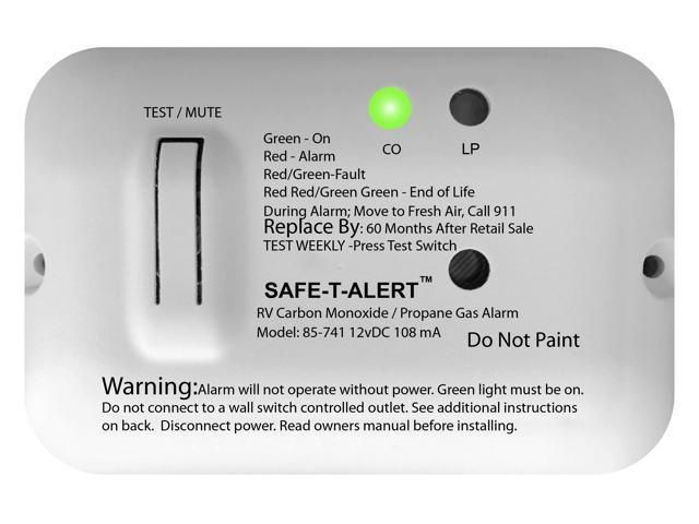 Dual Carbon Monoxide/ Propane Leak Detector