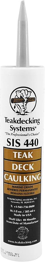 Teakdecking SIS440 Caulking Black 300ml