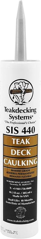 Teakdecking SIS440 Caulking Black 300ml