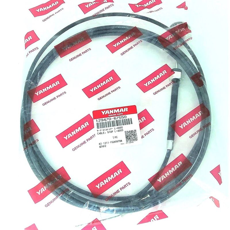 Engine Stop Cable 4m  1GM 2GM 3GM (129470-67550)