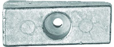 Mercury/MerCruiser Power Trim Anode For 35-300 HP Outboards and Force 90 &amp; 120 HP 1995 and Newer Outboards (Aluminum)