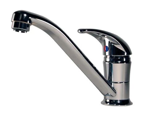 Faucet-Mixer-Tap-Chromed-Brass 7&quot; Spout