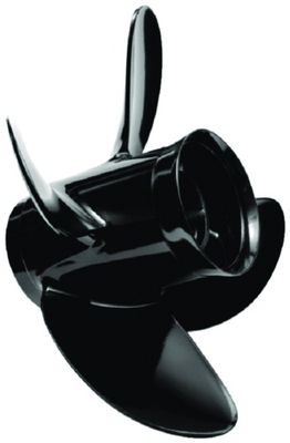 Nemesis Aluminum Pontoon Propeller 14&quot; x 4 Blade RH