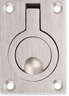 Flush Lifting Pull  63mm  x 44mm Stainless