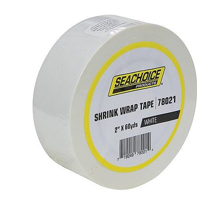 Shrink Wrap Tape, 2&quot; x 60 yds., White