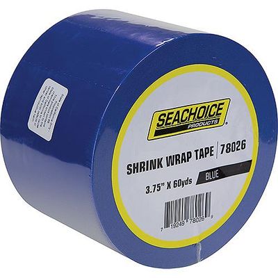 Shrink Wrap Tape, 4&quot; x 60 yds., Blue