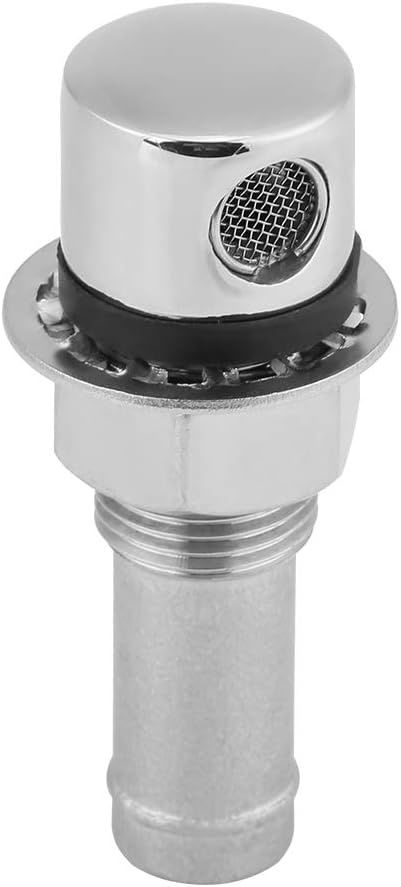 Tank Vent Fitting Chromed Zinc 5/8&quot; Hose