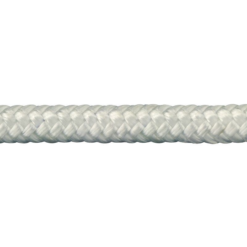 Yacht Braid Polyester  3/8&quot;  White /Foot