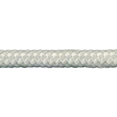 Polyester Double Tresse 3/8&quot; Blanc