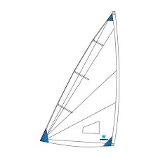 Compatible Training Sail for Laser® Radial and ILCA® 6  (EX2025)