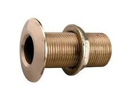 Thru Hull Bronze 1-1/4&quot; Thread NPT