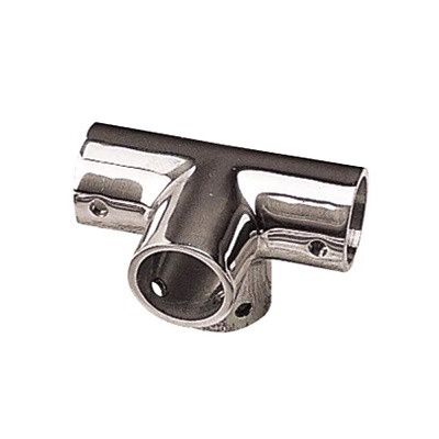Corner Fitting 4-way  1&quot; Stainless