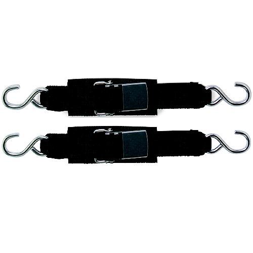 Kwik-Lok Transom Tie-downs Stainless 1&quot; x 3-1/2&#39;