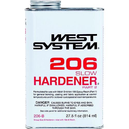 West System 206-C Slow Hardener  3.56 L