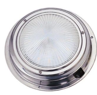 Ceiling Dome Light 5&quot; Stainless