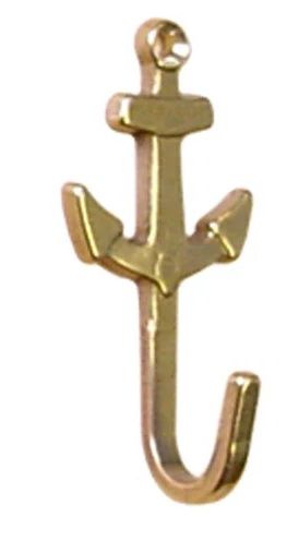 Key Hook Brass 2-5/8&quot;