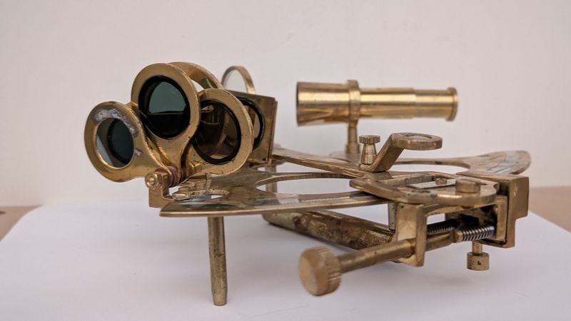 Decorative Brass Antique Sexton - 7.5&quot;