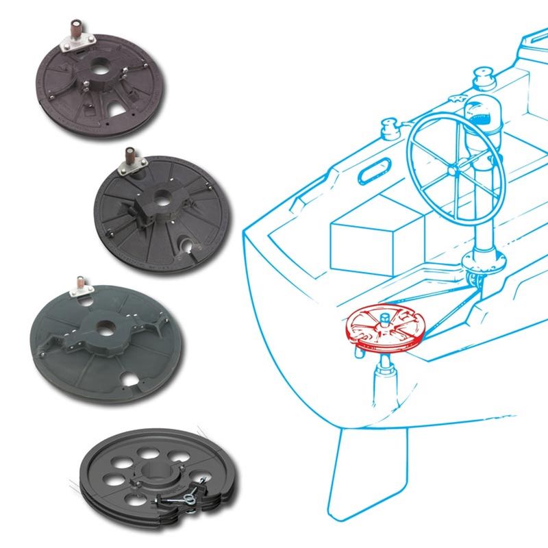 Edson Radial Drive Wheel (800-8)
